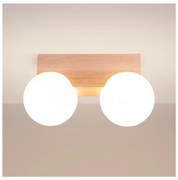 Plafonieră Sollux SL.1683 BULBO 2xG9/8W/230V fag/alb