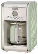 Cafetiera Ariete VINTAGE AMERICANO 1342/04, 960W, 2.1 L, Timer, Programare, Pauza, Sistem anti-picurare, Verde