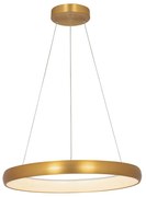 Lustra LED design modern circular Ring 60cm, Brushed Gold Matt