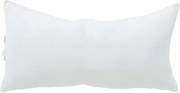 vidaXL Pernă cu pernă Alb Bumbac și poliester