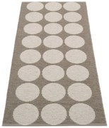 Covor tip traversă pentru interior și exterior maro/bej 70x160 cm Hugo Walnut Linen – Pappelina