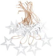 Ornamente de Crăciun 18 buc. din lemn 5 cm Stars – Dakls