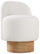 Fotoliu pentru copii RIKI 40x47 cm alb