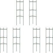 vidaXL Suport pentru roșii, 6 buc., 116 cm, oțel și PP