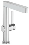 Baterie lavoar Hansgrohe Finoris 230 cu pipa pivotanta si ventil Push-Open crom