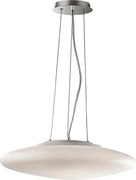 Ideal Lux - Lustru suspendat pe cablu 3xE27/42W/230V Ø 42,5 cm, alb