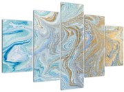 Tablou - Marmură albastră (150x105 cm)