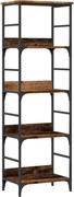 vidaXL Bibliotecă, lemn vechi, 50x33x153 cm, lemn prelucrat
