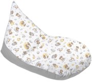 Fotoliu copii Bean Bag Lounger Koala Dreams, husa bumbac detasabila