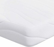 vidaXL Saltea Alb 140 x 190 cm Material Jacquard