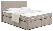 Pat boxspring taupe 160x200 cm Olia Bold – Bonami Selection