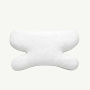Perna cervicala ortopedica CERVI-SAN Antirid, memory foam maruntit anti-riduri, husa Tencel