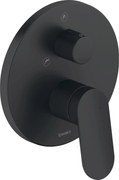 Duravit Wave baterie cadă-duș ascuns negru WA5210012046