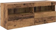 vidaXL Dulap TV de perete Lemn Vechi 100 x 30 x 40 cm Lemn compozit