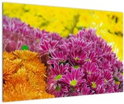 Tablou cu floarea roz (90x60 cm)