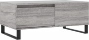 vidaXL Măsuță de cafea, gri sonoma, 90x50x36,5 cm, lemn prelucrat