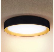 Plafonieră LED dimabilă Brilagi LARIOS LED/48W/230V 3000-6500K ø 39 cm negru + telecomandă