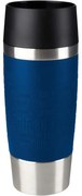 Cană de călătorie 360 ml TRAVEL MUG oțel inoxidabil/albastru închis Tefal