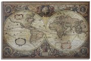 Tablou Map of the World 120,5​/3,5/80​ cm