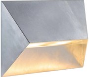 Nordlux - Aplica de perete pentru exterior PONTIO 2xGU10/25W/230V IP54 argintie