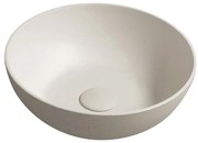 Sapho - Lavoar pentru blat FORMIGO Ø 39 cm beton/nisip