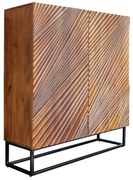 Comoda cu fronturi 3D design modern LINE ART 120cm