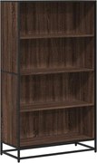 vidaXL Bibliotecă, stejar maro, 80,5x35x139 cm, lemn prelucrat