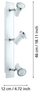 Eglo 95994 - LED Baie Lampa spot TAMARA 1 3xGU10-LED/3,3W/230V
