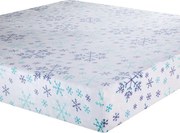 decoDoma Cearceaf cu elastic din micropluș FULGI 90 x 200 cm