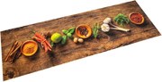 vidaXL Covor de bucătărie lavabil Spices, 60x300 cm, catifea