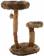 Flamingo Scărpinător pentru pisici BETULA 2, maro, 86 cm