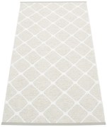 Covor tip traversă pentru interior și exterior gri deschis/crem 70x160 cm Rex Fossil – Pappelina