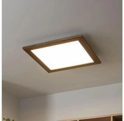 Plafonieră LED Brilagi SLIMFRAME WOOD LED/36W/230V 49,5x49,5 cm maro