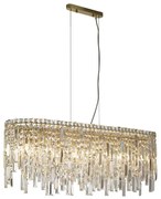 Candelabru oval cristal design lux decorativ Belle 8L