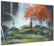 Tablou - Ilustrație a Grădinii de săbii (90x60 cm)