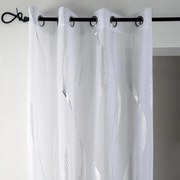 Draperie decorativă ERIKA, albă, 135 x 240 cm set 2 buc