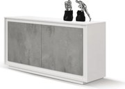 COMODA INDUSTRY - GRI CIMENT - 140 CM / 50 CM / H 80 CM
