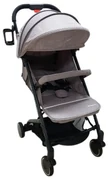 Carucior nou nascuti 2 in 1 BABY CARE™ PRO A8, Transformabil in troller, Spatar reglabil in 3 trepte, Roti cu rulment, Frana picior,Pliabil ,GRI