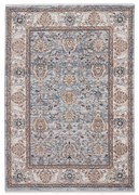 Covor tip traversă albastru/crem 80x300 cm Vintage – Think Rugs
