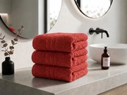 Prosop de maini Classic 50 x 100 cm rosu, 100% bumbac