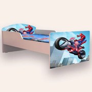 Pat copii Spider Man 3 Mic 2-8 ani Simplu Cu saltea