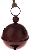 Clopoțel de metal cu stea roșu , 20 x 32 cm