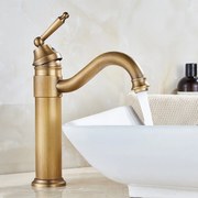 Baterie Lavoar Inalta Bronz Antichizat, Esn 1724