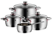 Set de vase de gătit WMF 4 buc. QUALITY ONE oțel inoxidabil