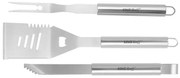 Set 3 ustensile pentru gratar, inox, Kinghoff KH1919