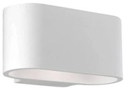 Aplica de perete cu iluminat ambiental gips alb OTELLO