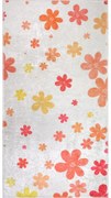 Covor tip traversă portocaliu-fildeș lavabil 80x200 cm Fall Flowers – Vitaus