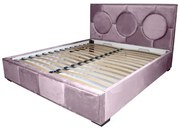 Pat tapitat Gold Cerc 180 x 200 M62