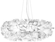 Lustra design unicat realizata manual Clizia White, 78cm