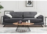 Canapea Tapitata cu 3 Locuri si Spatar Reglabil Frido 3 Seater 225 X 92 X 79